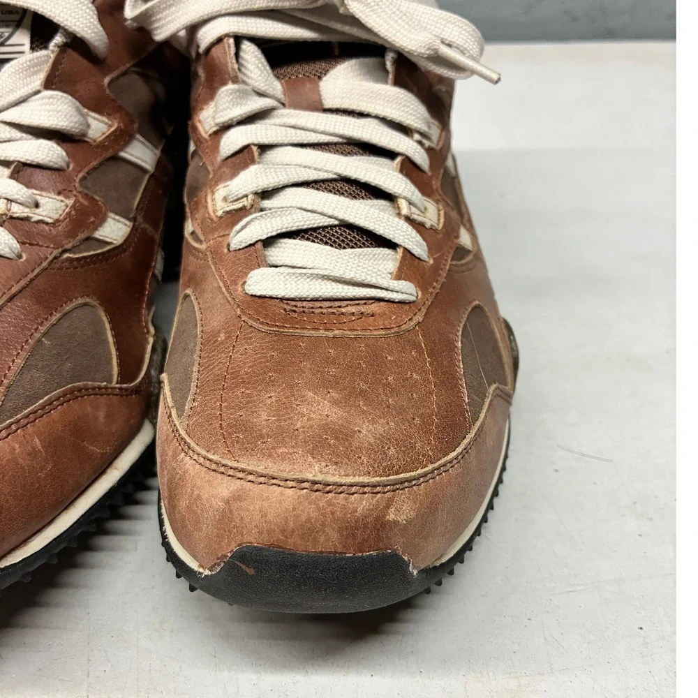 Skechers Urban Spike B-Boys Sneakers 50373 BRNT Mens 9.5 Brown Casual NWB